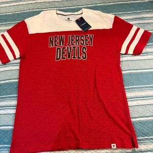 New Jersey Devils Fanatics T shirt Women's Size 2XL Red NWT
